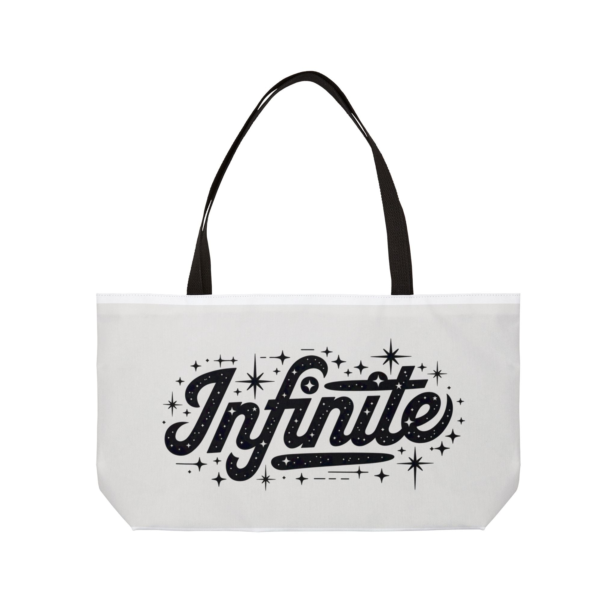 Stylish Weekender Tote Bag - Versatile Travel Companion, Gym, Beach, Storage, Infinite Design